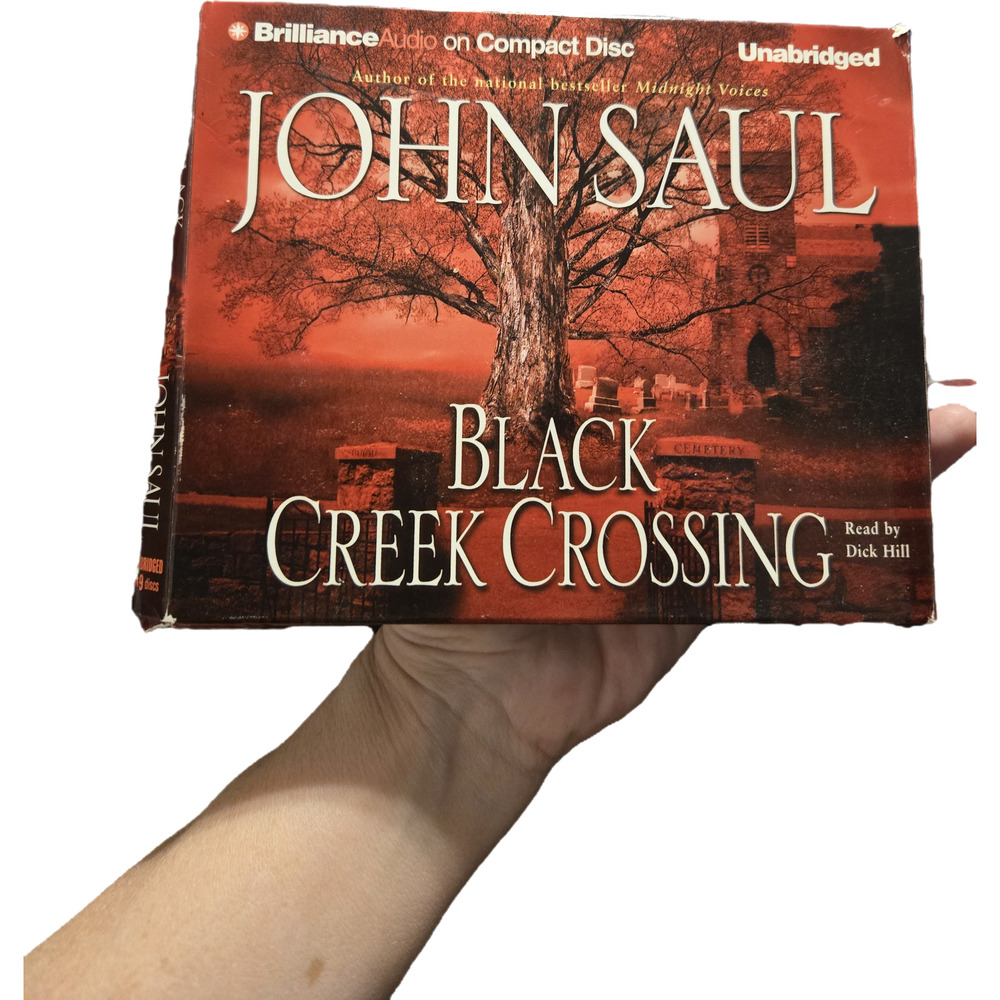 Black Creek Crossing John Saul Unabridged Audiobook 9 CD Gothic Horror Suspense